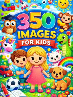350 Full-Color Pictures for Kids – Fun Learning Activity Book for Toddlers & Preschoolers (Printable PDF)